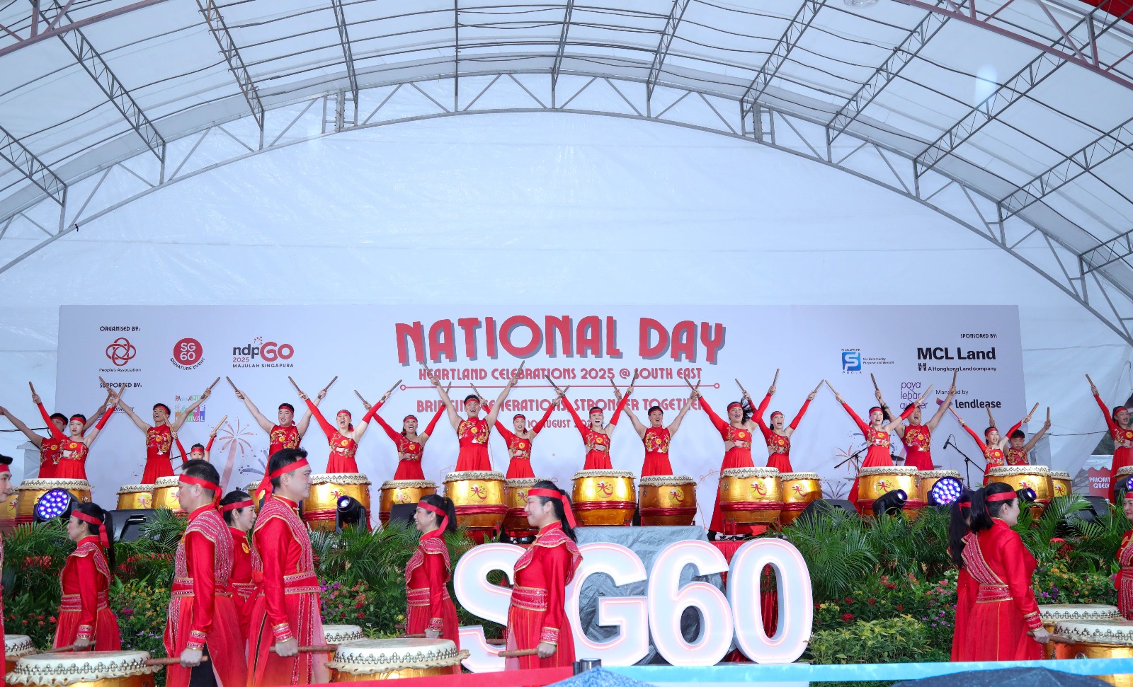 白世音文化艺术非常荣幸受邀参演《2025年东南区国庆邻里庆典》