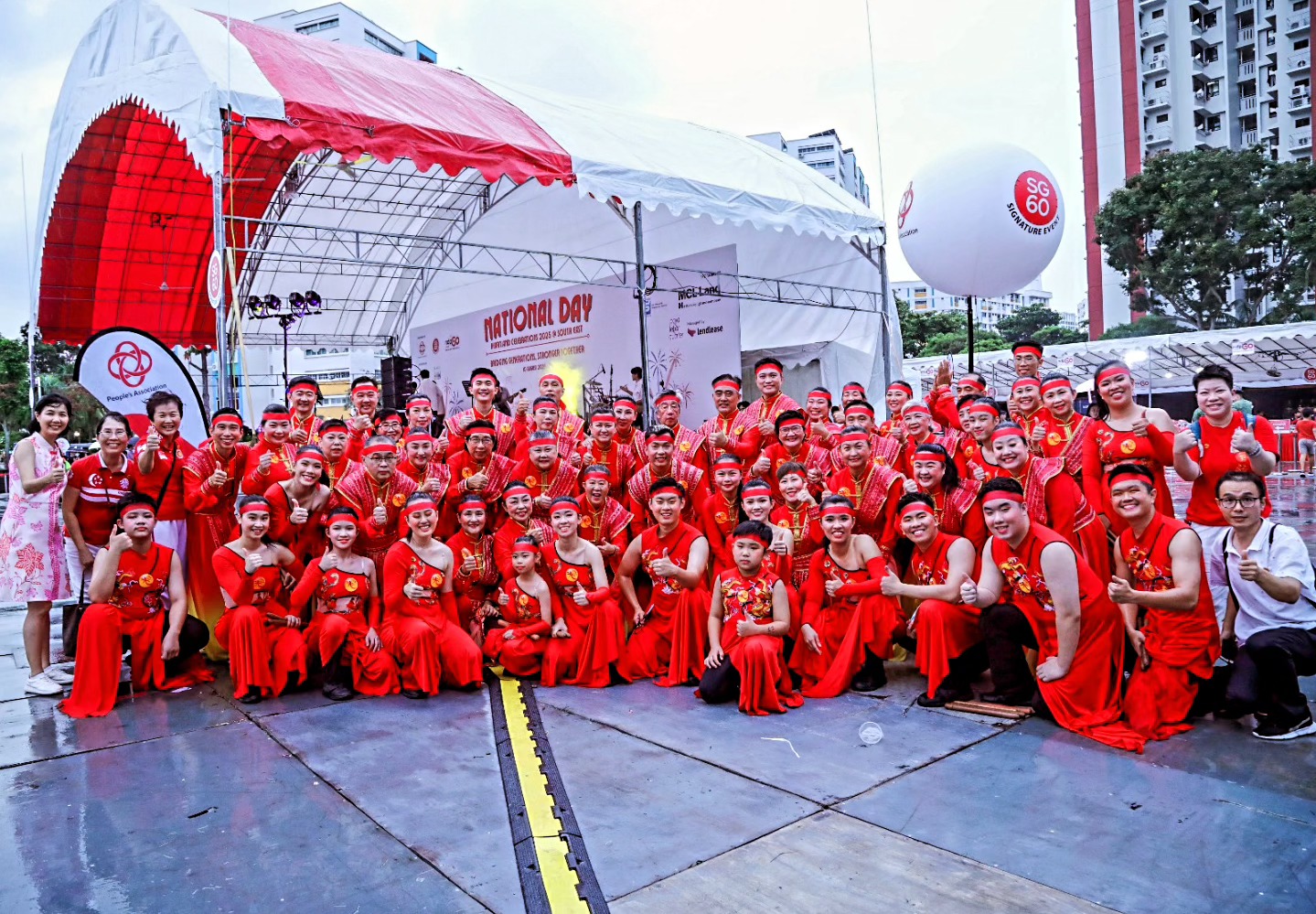 白世音文化艺术非常荣幸受邀参演《2025年东南区国庆邻里庆典》