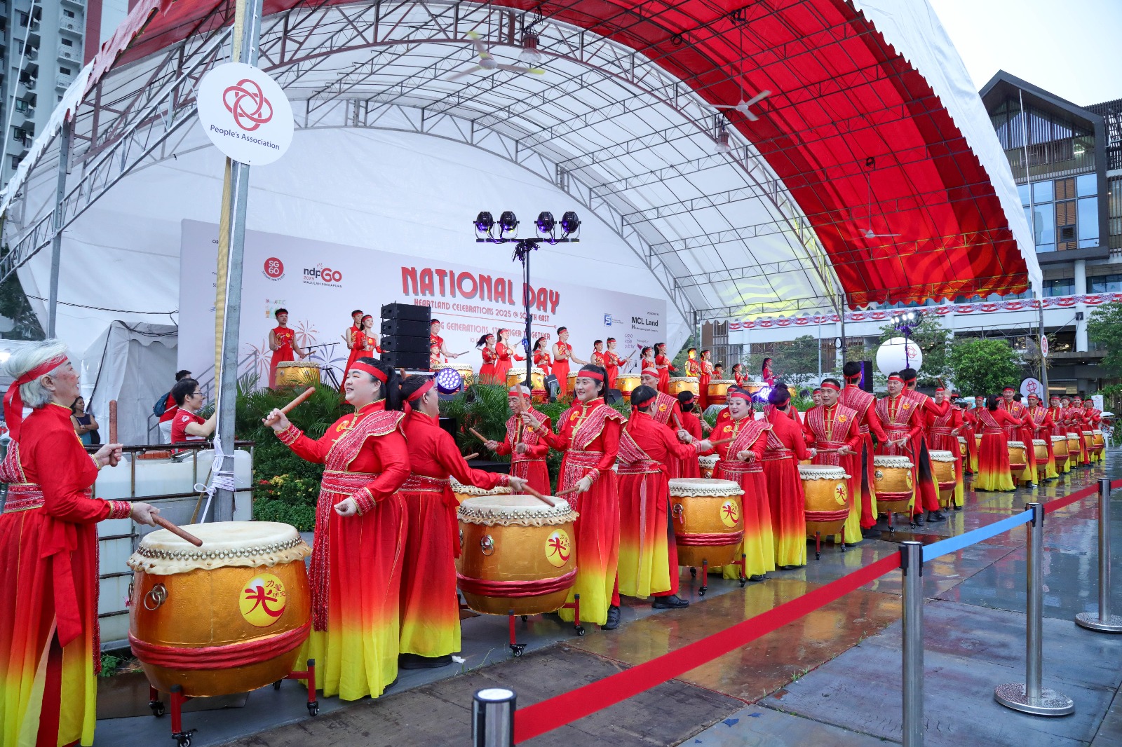 白世音文化艺术非常荣幸受邀参演《2025年东南区国庆邻里庆典》