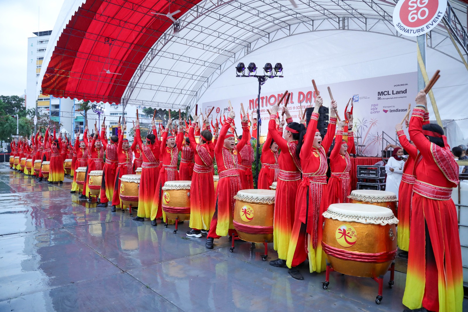 白世音文化艺术非常荣幸受邀参演《2025年东南区国庆邻里庆典》