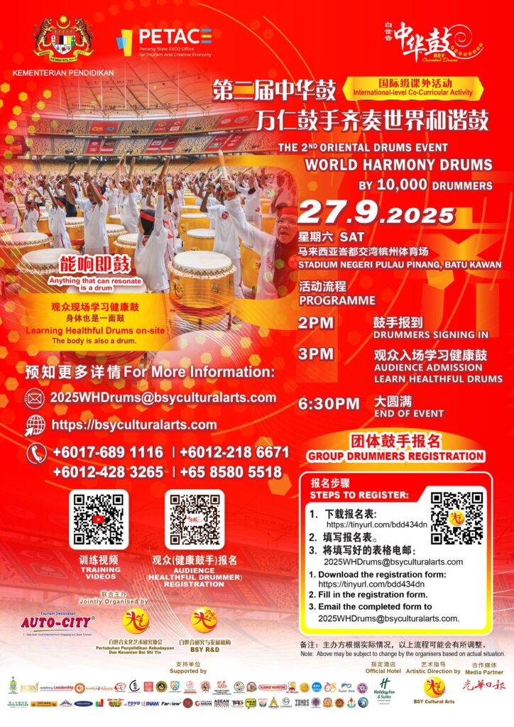 OrientalDrumA4Poster